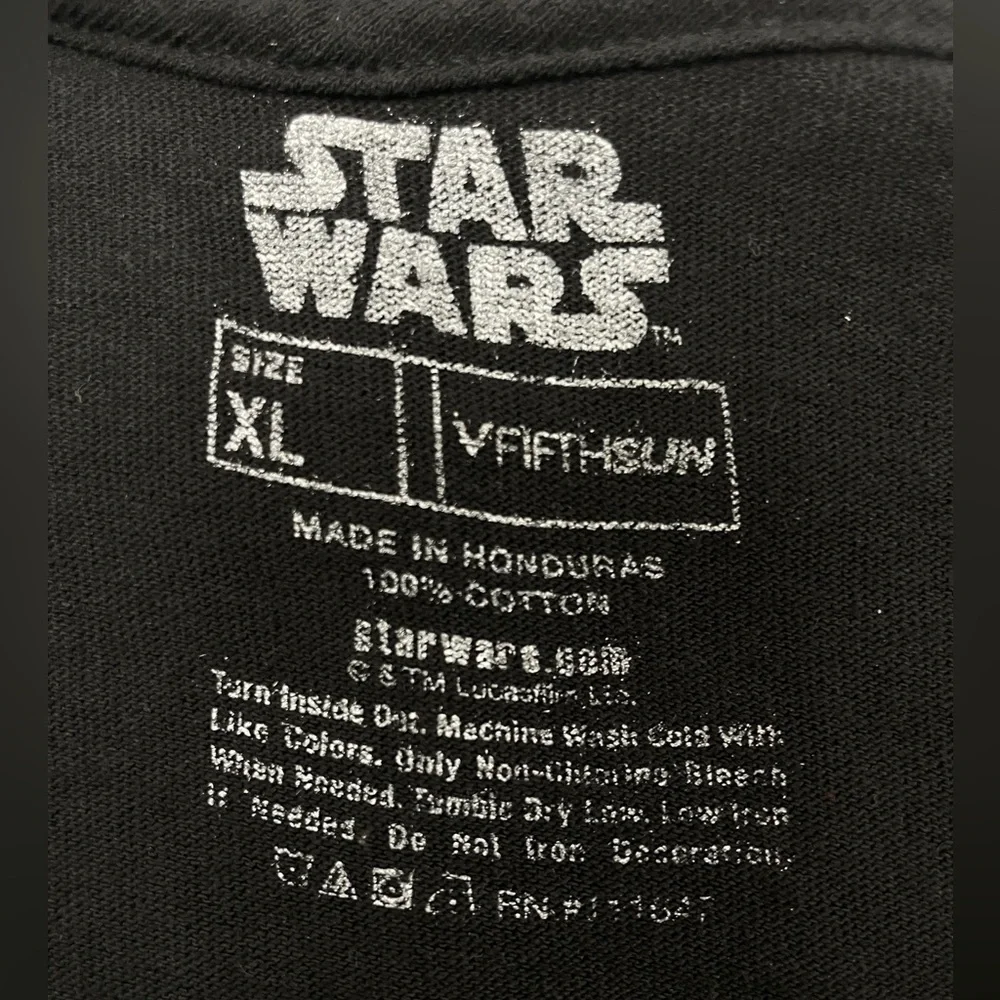Star Wars Empire Strikes Back Darth Vader Luke Skywalker graphic t-shirt - XL - Picture 7 of 7